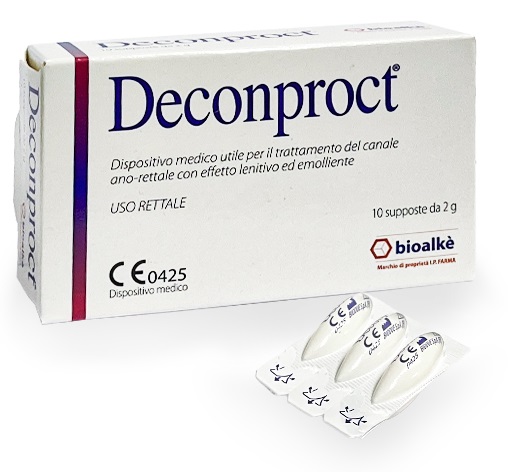 DECONPROCT SUPPOSTE 10 PEZZI - fitfarma.it
