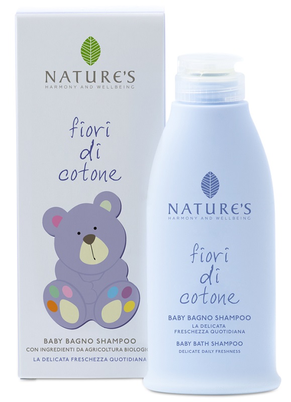 NATURE'S FIORI DI COTONE BABY BAGNO SHAMPOO - fitfarma.it