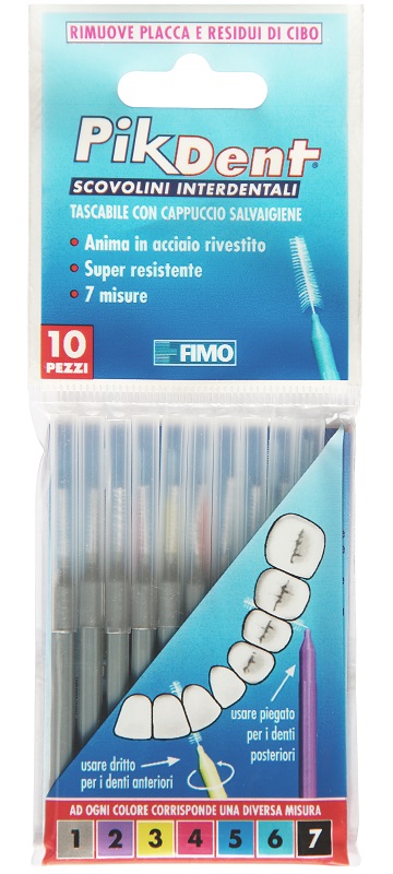 PIKDENT STUZZICOLINO 1GRI 10PZ - fitfarma.it