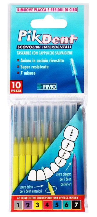 PIKDENT STUZZICOLINO 3 GI 10PZ - fitfarma.it