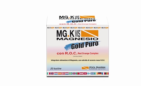 MGK VIS MAGNESIO GOLD PURO 20 BUSTE - fitfarma.it