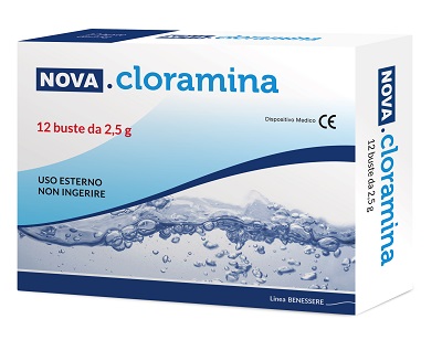 NOVA CLORAMINA 12 BUSTE 2,5 G - fitfarma.it