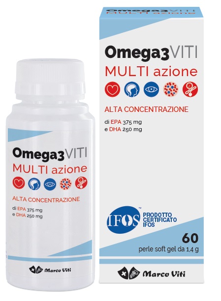 OMEGA3 VITI MULTIAZIONE 60 PERLE - fitfarma.it