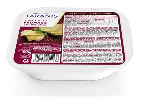 TARANIS SOSTITUTO DEL FORMAGGIO A FETTE 6 FETTE 20 G - fitfarma.it