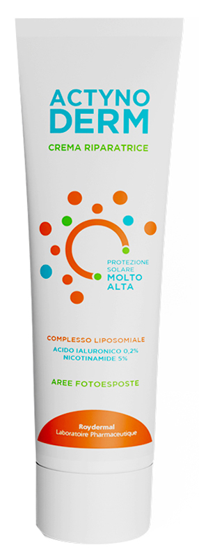 ACTYNODERM CREMA RIPARATRICE AREE FOTOESPOSTE FOTOPRETEZIONE 50+ MOLTO ALTA 30 ML - fitfarma.it