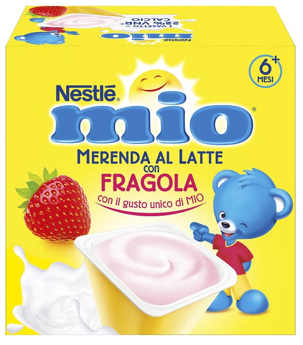 MIO MERENDA FRAGOLA 4 X 100 G - fitfarma.it