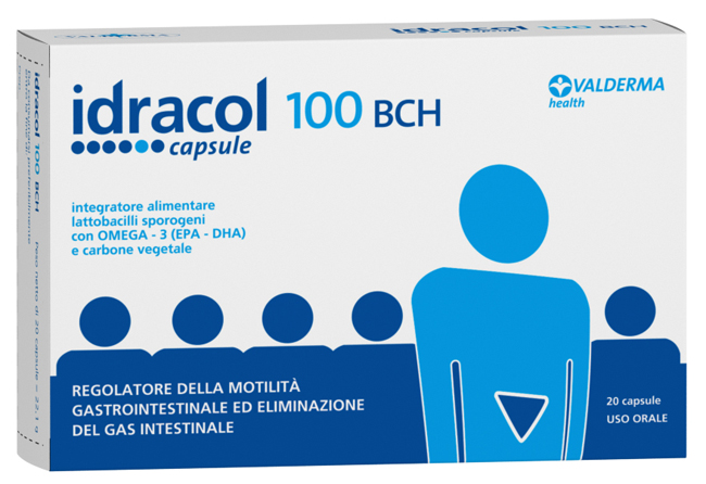 IDRACOL 100 BCH 20 CAPSULE - fitfarma.it