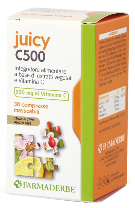 JUICY C 500 30 COMPRESSE - fitfarma.it