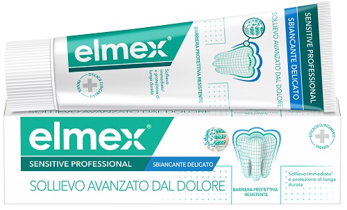 ELMEX SENSITIVE PROFESSIONAL WHITENING DENTIFRICIO 75 ML - fitfarma.it