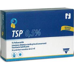 TSP 0,5% SOLUZIONE OFTALMICA UMETTANTE LUBRIFICANTE 30 FLACONCINI MONODOSE 0,5 ML - fitfarma.it