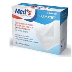 GARZA COMPRESSA TESSUTO NON TESSUTO MEDS 36X40CM 12 PEZZI SSR - fitfarma.it