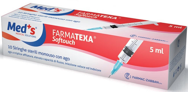 SIRINGA MEDS 5 ML 14 GAUGE 10 PEZZI - fitfarma.it