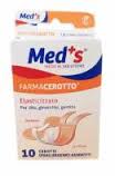 CEROTTO MEDS STRIPS TELA IPOALLERGENICO ELASTICIZZATO ASSORTITI 10 PEZZI - fitfarma.it