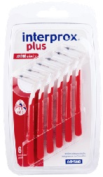 INTERPROX PLUS MINICONICO ROSSO 6 PEZZI - fitfarma.it