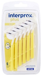 INTERPROX PLUS MINI GIALLO 6 PEZZI - fitfarma.it