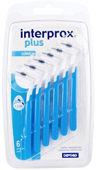 INTERPROX PLUS CONICO BLU 6 PEZZI - fitfarma.it