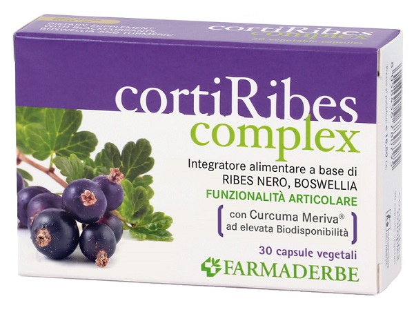 CORTI RIBES COMPLEX 30 CAPSULE - fitfarma.it
