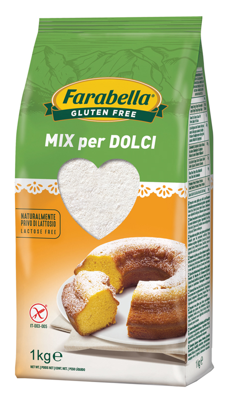 FARABELLA FARINA PREPARATO DOLCI 1 KG - fitfarma.it