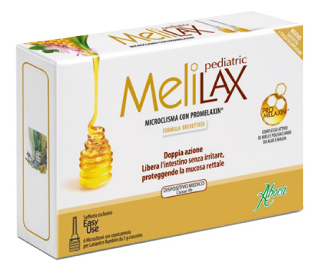 MELILAX PEDIATRIC MICROCLISMI 6 PEZZI 5 G - fitfarma.it