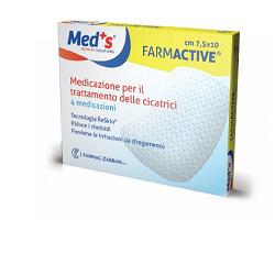 CEROTTO FARMACTIVE CICATRICI 5X7,5 CM 4 PEZZI - fitfarma.it
