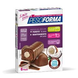 PESOFORMA BARRETTA CUORE COCCO 6 PASTI 12 X 31 G - fitfarma.it