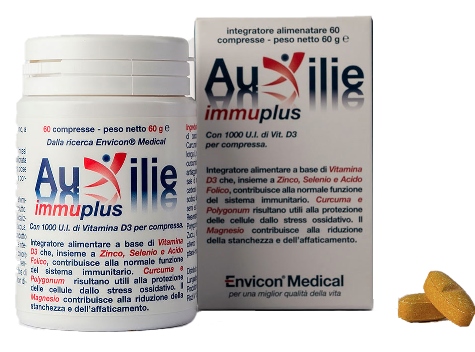 AUXILIE IMMUPLUS JUNIOR DEGLUTIBILE 30 COMPRESSE - fitfarma.it