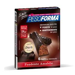 PESOFORMA BARRETTE DARK 12 X 31 G - fitfarma.it