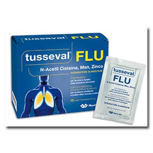 TUSSEVAL FLU 12 BUSTINE SOLUBILI 60 G - fitfarma.it