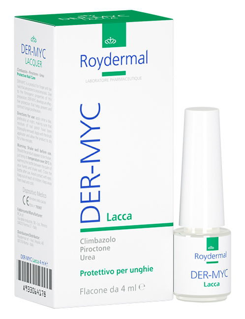 LACCA PROTETTIVA PER UNGHIE DER-MYC FLACONE 4 ML - fitfarma.it