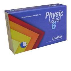 PHYSIC LEVEL 6 LUMBAR 30 COMPRESSE 800 MG - fitfarma.it