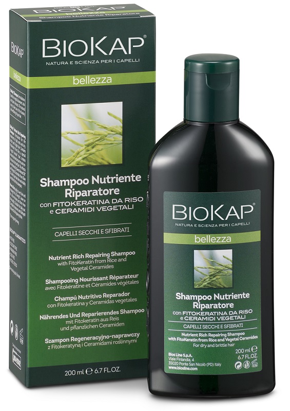 BIOKAP SHAMPOO NUTRIENTE/RIPARATORE 200 ML - fitfarma.it