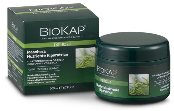 BIOKAP MASCHERA NUTRIENTE/RIPARATRICE 200 ML - fitfarma.it