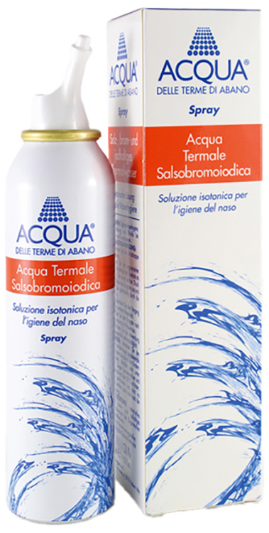 ACQUA DELLE TERME DI ABANO ISOTONICA SPRAY IRRIGAZIONE NASALE 125 ML - fitfarma.it