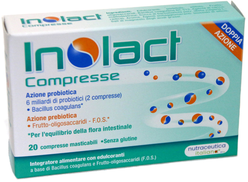 INOLACT 20 COMPRESSE MASTICABILI - fitfarma.it