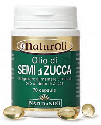 I NATUROLI OLIO DI SEMI DI ZUCCA 70 CAPSULE - fitfarma.it