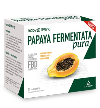 BODY SPRING PAPAYA FERMENTATA PURA 30 BUSTINE - fitfarma.it