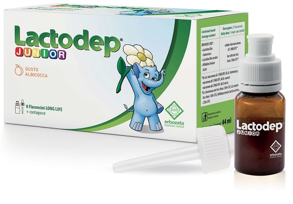 LACTODEP JUNIOR 8 FLACONCINI X 5,5 ML - fitfarma.it