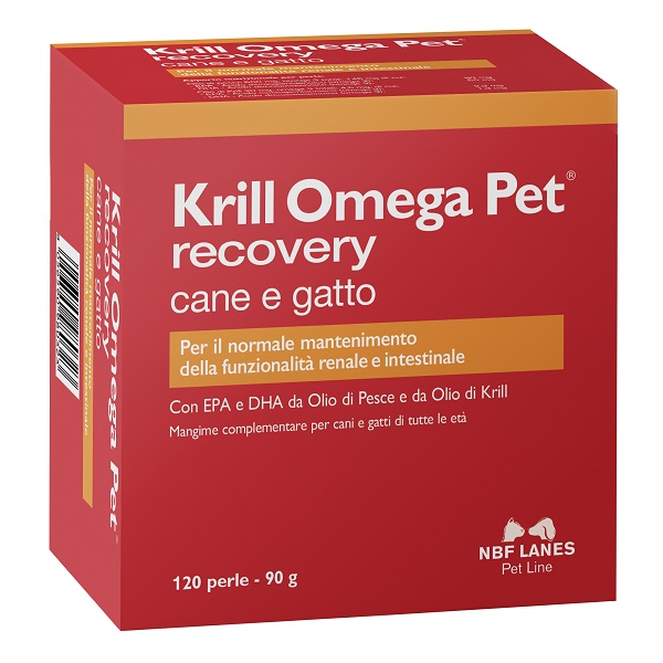 KRILL OMEGA PET RECOVERY BLISTER 120 PERLE - fitfarma.it
