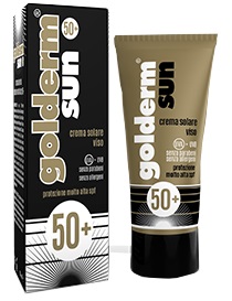 GOLDERM SUN SPF 50+ CREMA VISO 50 ML - fitfarma.it