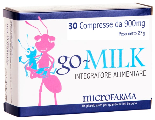 GO-MILK 30 COMPRESSE - fitfarma.it