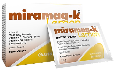 MIRAMAG-K LEMON 20 BUSTINE IN ASTUCCIO 92 G - fitfarma.it