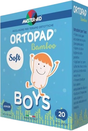CEROTTO OCULARE PER ORTOTTICA ORTOPAD SOFT BOYS REGULAR 20 PEZZI - fitfarma.it