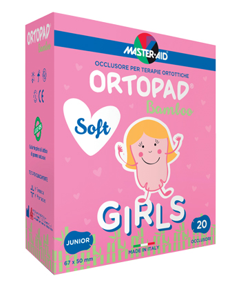CEROTTO OCULARE PER ORTOTTICA ORTOPAD SOFT GIRLS JUNIOR 20 PEZZI - fitfarma.it