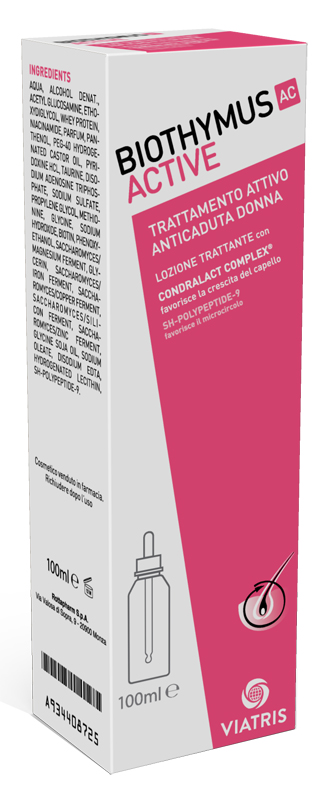 BIOTHYMUS AC ACTIVE TRATTAMENTO ATTIVO ANTICADUTA DONNA LOZIONE 100 ML - fitfarma.it