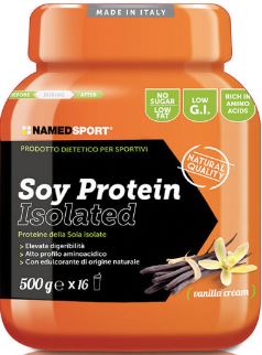 SOY PROTEIN ISOLATE VANILLA CREAM POLVERE 500 G - fitfarma.it