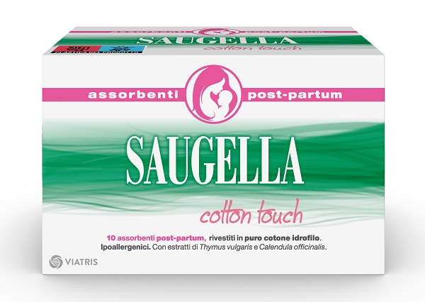 SAUGELLA COTTON TOUCH ASSORBENTI POSTPARTUM - fitfarma.it