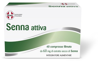 MATT DIVISIONE PHARMA SENNA ATTIVA 40 COMPRESSE - fitfarma.it