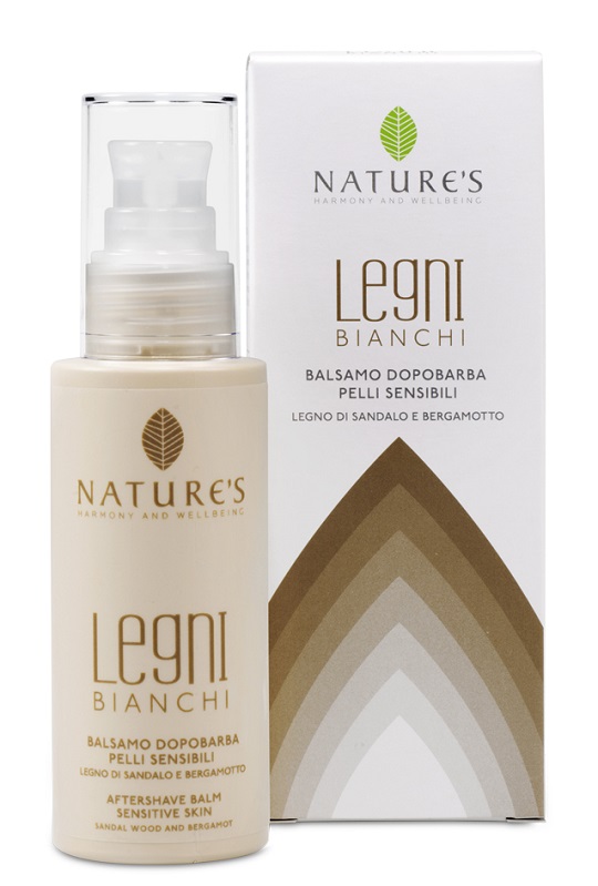 NATURE'S LEGNI BIANCHI FLUIDO BALSAMO DOPOBARBA 100 ML - fitfarma.it