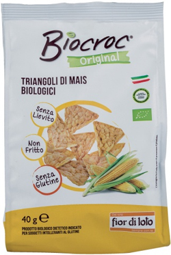 BIOCROC TRIANGOLI DI MAIS BIO 40 G - fitfarma.it