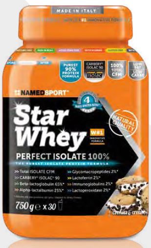 STAR WHEY COOKIES & CREAM 750 G - fitfarma.it